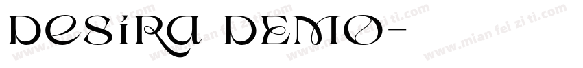 Desira DEMO字体转换